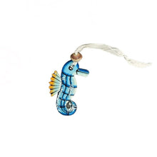 Load image into Gallery viewer, Painted Seahorse Ornament