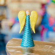 Load image into Gallery viewer, Green Gold Standing Angel