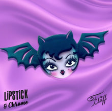 Load image into Gallery viewer, Lily the Vamp Brooch by Miss Fluff x Lipstick &amp; Chrome