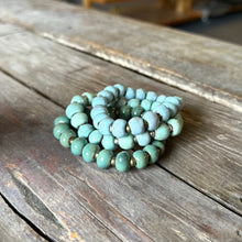 Load image into Gallery viewer, Blue Watercolor Bracelet Stack
