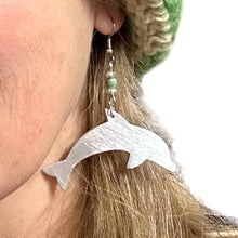 Load image into Gallery viewer, Aluminum Dolphin Earring