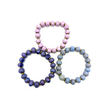 Load image into Gallery viewer, Lavender Watercolor Bracelet Stack