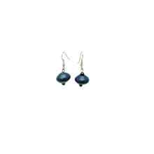 Load image into Gallery viewer, Teal Saucer Earring