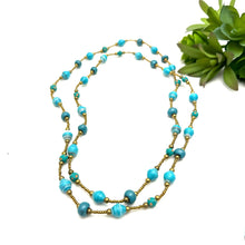 Load image into Gallery viewer, Haitian Signature Necklace - Turquoise