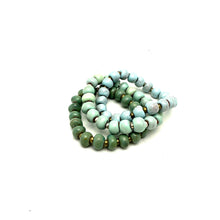 Load image into Gallery viewer, Blue Watercolor Bracelet Stack