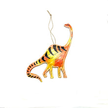 Load image into Gallery viewer, Brachiosaurus  Ornament - Painted