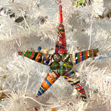Load image into Gallery viewer, Jumbo Cereal Box Star Ornament