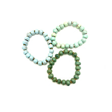 Load image into Gallery viewer, Blue Watercolor Bracelet Stack