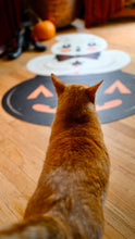 Load image into Gallery viewer, Ghostie in Caudron Die Cut Vinyl 76" Halloween Floor Decor by Johanna Parker