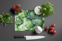 Load image into Gallery viewer, Cabbage by Gary Kwiatek Glass Cutting Boards – Durable, Decorative Kitchen Art Large