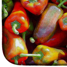 Load image into Gallery viewer, Chilis by Gary Kwiatek Dish Drying Mat – Absorbent, Artistic Kitchen Essentials