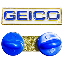 Load image into Gallery viewer, PBX-005-i GEICO logo Insurance Agent Franchisee Lapel Pin