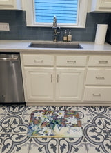 Load image into Gallery viewer, Easter Lillies Machine Washable Memory Foam Mat GFGO0014RUG