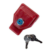 Load image into Gallery viewer, Red Random Keyed Gladhand Lock 2 Pack | GHL50030