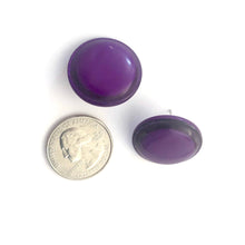 Load image into Gallery viewer, Glitter Resin Disc Stud Earrings