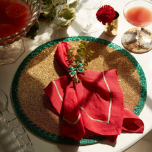 Load image into Gallery viewer, Animal pattern coasters, gold