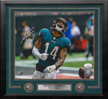 Load image into Gallery viewer, Kenneth Gainwell First Touchdown Philadelphia Eagles Autographed Framed Photo - JSA Authenticated