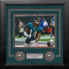 Load image into Gallery viewer, Kenneth Gainwell First Touchdown Philadelphia Eagles Autographed Framed Photo - JSA Authenticated