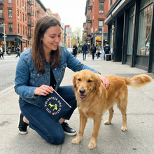 Load image into Gallery viewer, GetBullish Volunteer Dog Petter Canvas Zipper Pouch 9.5" x 7" | Cosmetics Bag or Pencil Case