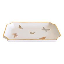 Load image into Gallery viewer, Gilded Butterflies Trays with 22K Gold Accent