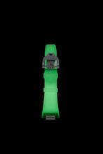 Load image into Gallery viewer, FKM Rubber Strap: Glow/Steel