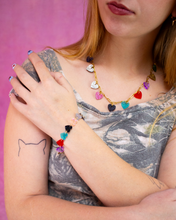 Load image into Gallery viewer, 12 Eras Hearts Charm Necklace