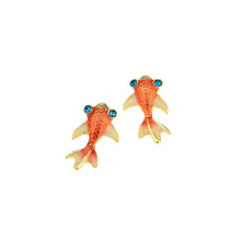 Load image into Gallery viewer, Goldfish Hair Claw and Earrings Gift Set | Gifts for Her | Gift Box