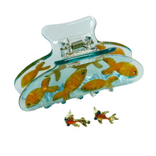 Load image into Gallery viewer, Goldfish Hair Claw and Earrings Gift Set | Gifts for Her | Gift Box