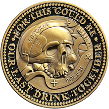 Load image into Gallery viewer, GL14-006 Goonies Astoria Police Challenge Coin Goonies Never Say Die One Eyed Willie
