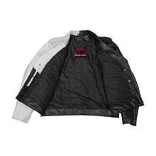 Load image into Gallery viewer, Mono Racer Mens Faux Leather Motorcycle Jacket