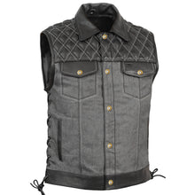 Load image into Gallery viewer, Dark Venture Men’s Leather Vest