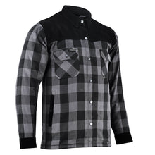 Load image into Gallery viewer, Grindstone Grey Men’s Flannel Shirt