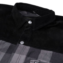 Load image into Gallery viewer, Grindstone Grey Men’s Flannel Shirt
