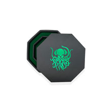 Load image into Gallery viewer, Green Cthulhu - Tray of Holding™ Dice Tray by Norse Foundry