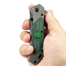 Load image into Gallery viewer, GB2-004 Border Patrol tactical pocket knife BPA Rescue Tool Steel Blade Patrol Agent CBP Bortac