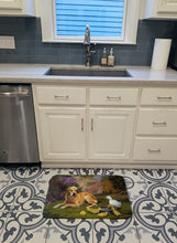 Load image into Gallery viewer, Yellow Labrador and Chicks Machine Washable Memory Foam Mat HEH0096RUG