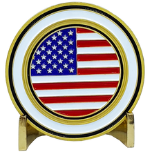 Load image into Gallery viewer, DL3-08 Military Warrior Heroes Challenge Coin Navy Air Force Marine Corps. Army Coast Guard Homeland Merchant Marines Veteran
