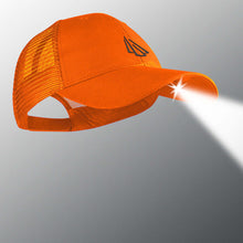 Load image into Gallery viewer, POWERCAP 3.0 Rechargeable LED Lighted Headlamp Hats and IPX4 Rating - One Size