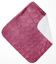 Load image into Gallery viewer, Magenta Monster Soft and Absorbent Hooded Baby Towel