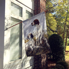 Load image into Gallery viewer, English Pointer by Michael Herring Flag Canvas House Size HMHE0011CHF