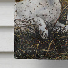 Load image into Gallery viewer, English Pointer by Michael Herring Flag Canvas House Size HMHE0011CHF