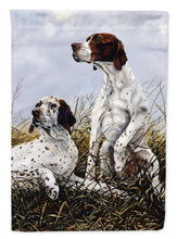 Load image into Gallery viewer, English Pointer by Michael Herring Garden Flag – Decorative Outdoor Yard Flag HMHE0011GF