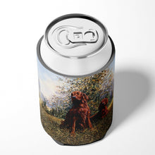 Load image into Gallery viewer, Red Irish Setters by Michael Herring Can or Bottle Hugger HMHE0049CC