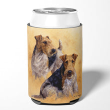 Load image into Gallery viewer, Fox Terriers by Michael Herring Can or Bottle Hugger HMHE0180CC