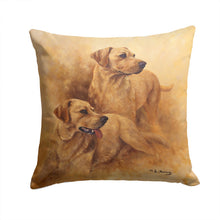 Load image into Gallery viewer, Yellow Labs by Michael Herring Throw Pillow - 14x14 Decorative Pillow – Art for Your Home &amp; Patio HMHE0182PW1414