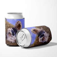 Load image into Gallery viewer, Old English Sheepdogs by Michael Herring Can or Bottle Hugger HMHE0229CC