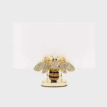 Load image into Gallery viewer, Stripey bee placecard holders, set of two
