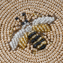 Load image into Gallery viewer, Stripey bee coasters