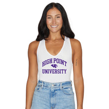 Load image into Gallery viewer, High Point University White Bodysuit