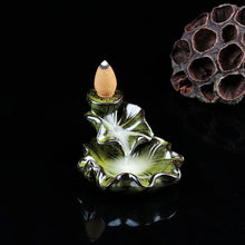 Load image into Gallery viewer, Waterfall Ceramic Incense Burner